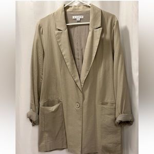 HYFVE • size L • sage green • Oversized blazer jacket • $12 • Worn once